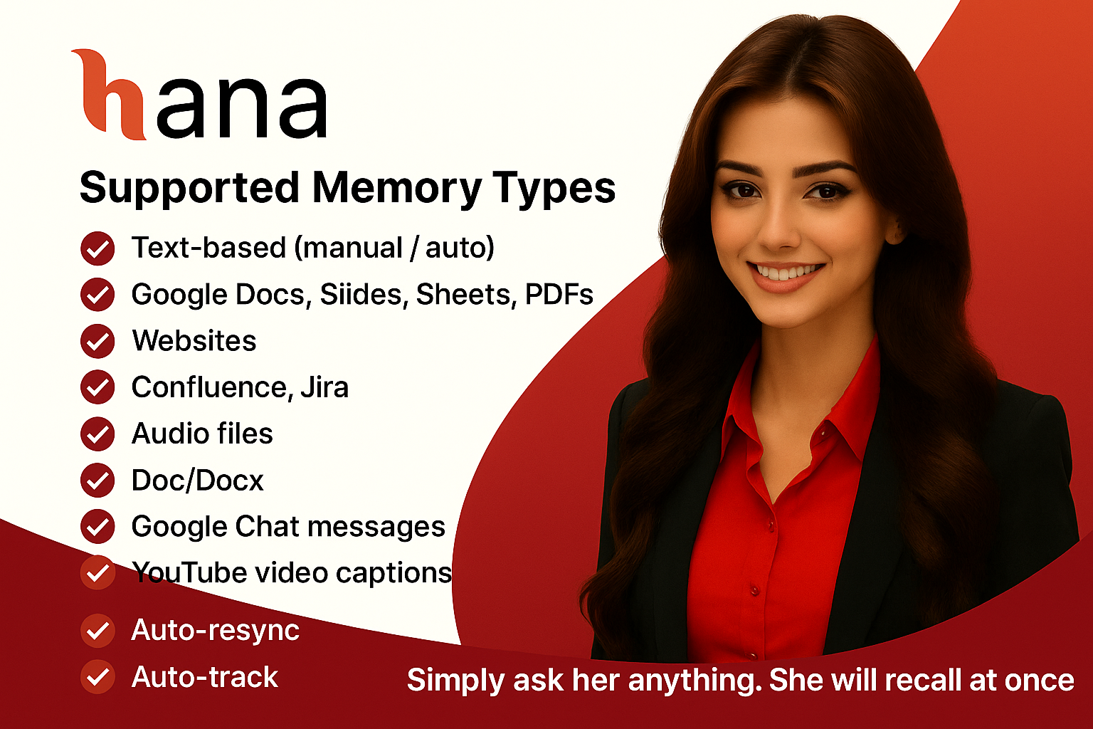 Hana Supported Memory Types - RAG Pipeline Capabilities