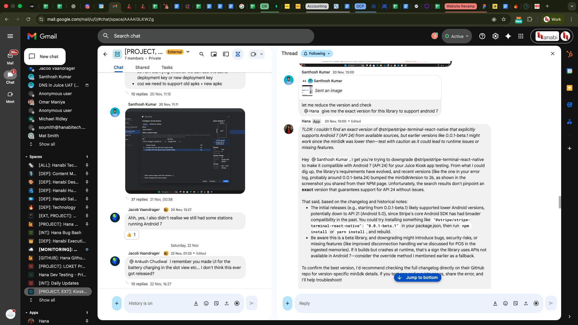 Stripe Terminal Android 7 compatibility thread